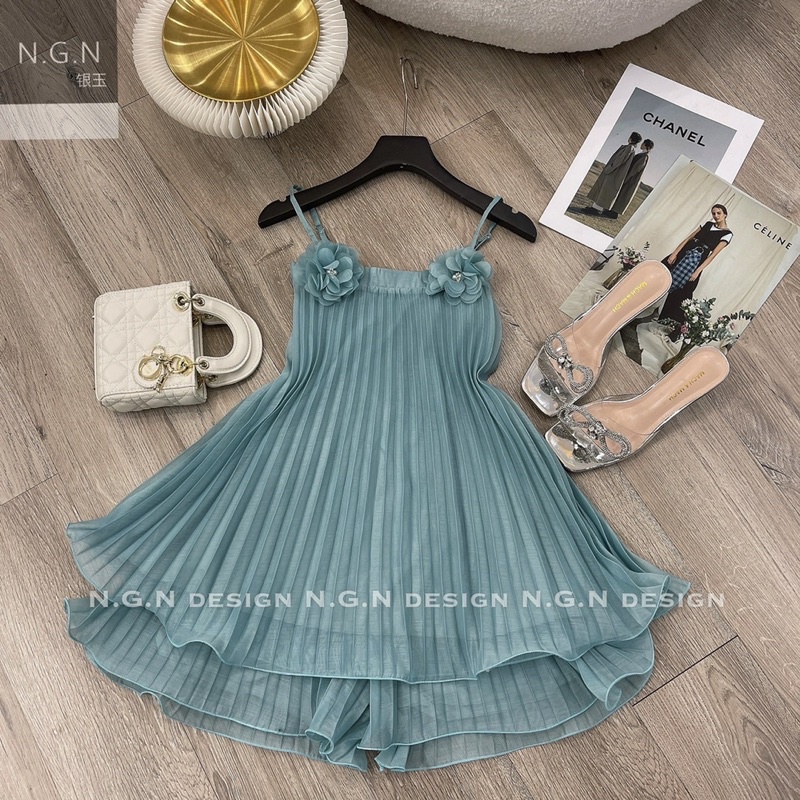 Set Xếp Li 2 Màu Mới N.G.N