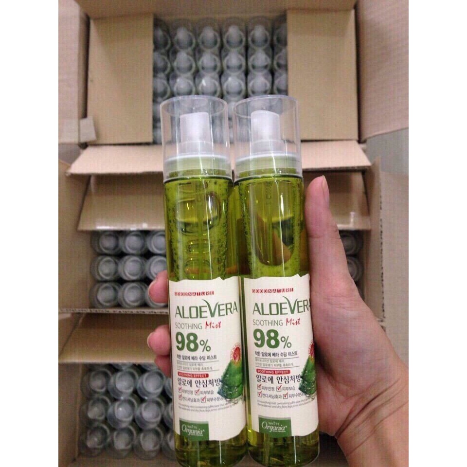 Xịt Khoáng Lô Hội Aloe Vera Hàn Quốc chính hãng | BigBuy360 - bigbuy360.vn