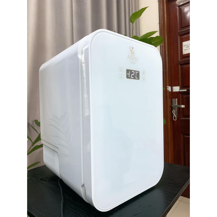 Tủ lạnh mini 25l Moaz BeBe MB-028 trữ sữa, mỹ phẩm gọn nhẹ, dễ dàng di chuyển | Tủ đông trữ sữa cho bé