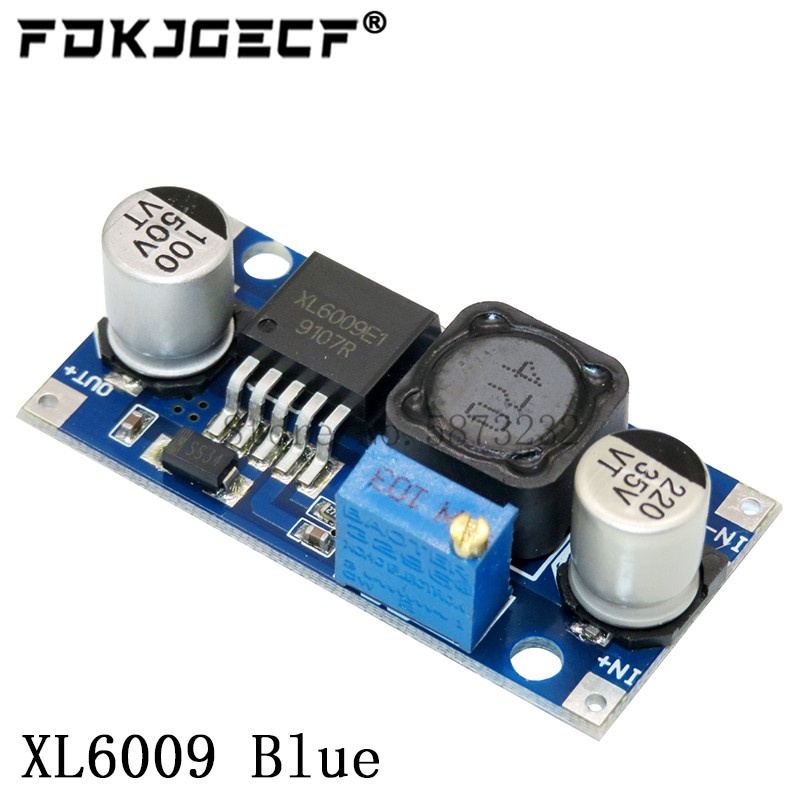 Mô Đun Tăng Áp Xl6009 4A 15W 5-32V Sang 5-50V DC-DC