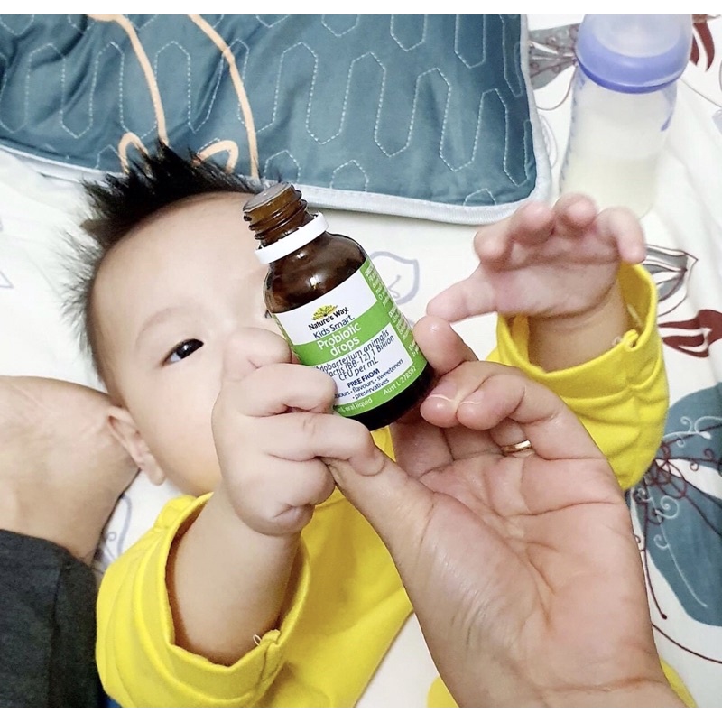 Men Vi Sinh Nature's Way Kids Smart Drops Probiotic Lọ 20ml - Men Vi Sinh Cho Bé Dùng Cho Bé Sơ Sinh