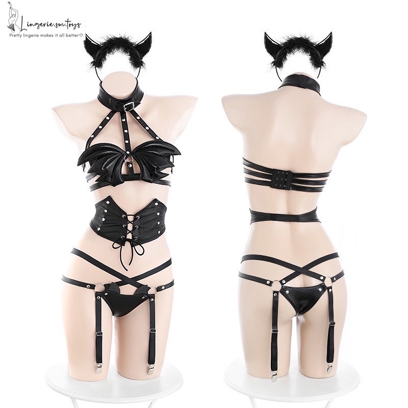 FM6826 - Nội Y Hoá Trang Halloween Nữ Phong Cách Ác Quỷ Gợi Cảm