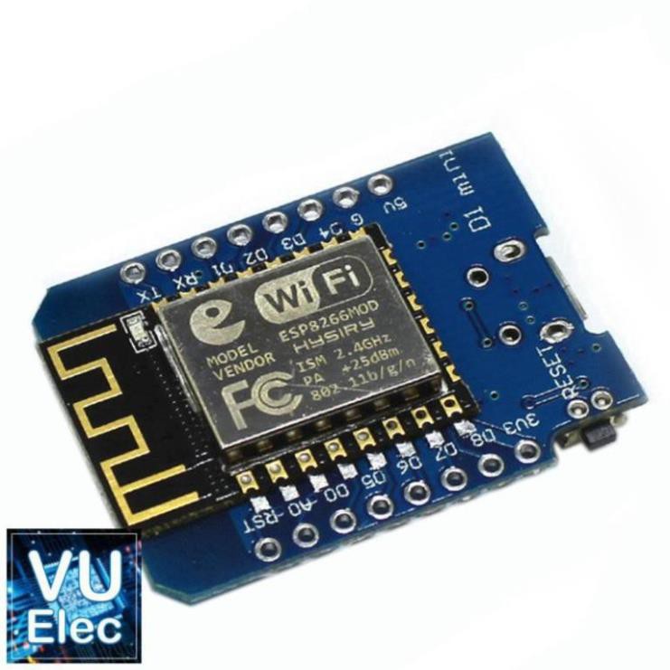 Mạch phát triển Arduino IoT NodeMCU D1 MINI - Lua Based ESP8266