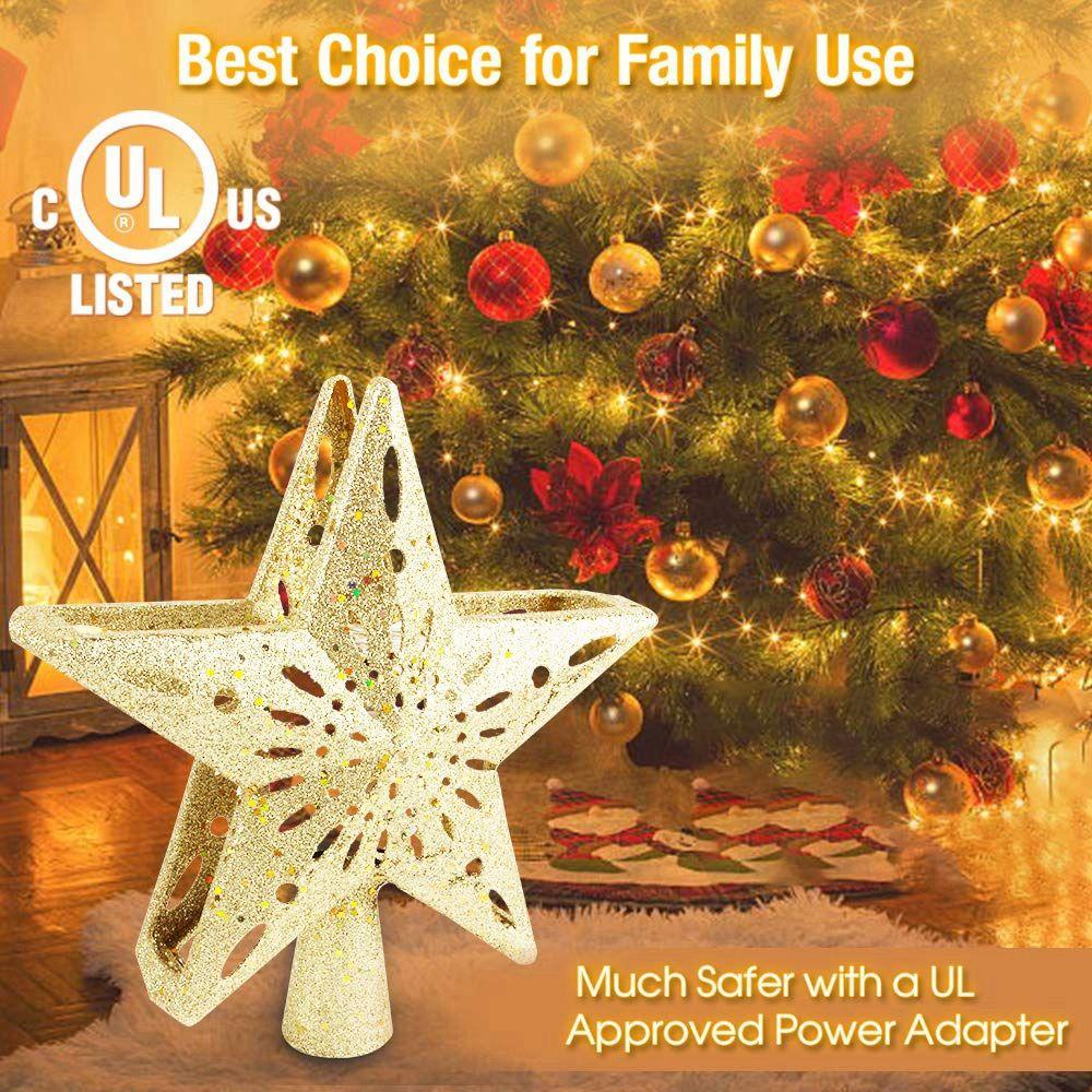 JARRED Đèn LED Hình Cây Thông Trang Trí Giáng Sinh Năm Mới