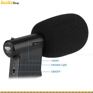 Boya BY-VM01 - Micro Thu Âm Cho Máy Ảnh