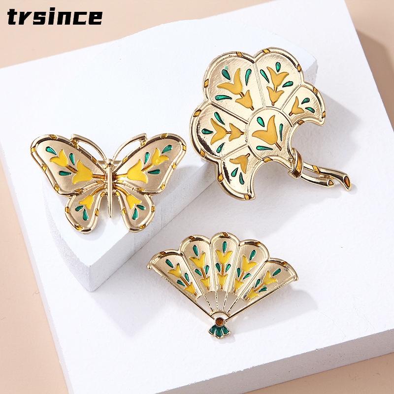 Ghim Cài Áo Hình Cánh Bướm Đính Đá Thời Trang Thanh Lịch Dành Cho Cả Nam Và Nữ