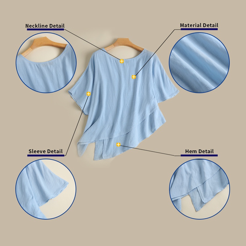 Áo cánh dơi Zanzea cổ tròn dáng rộng thời trang cho nữ