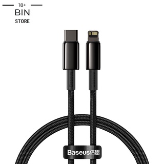 Cáp sạc Lightning siêu bền dùng iPhone/iPad Baseus Tungsten Gold Lightning - Hàng chính hãng Baseus