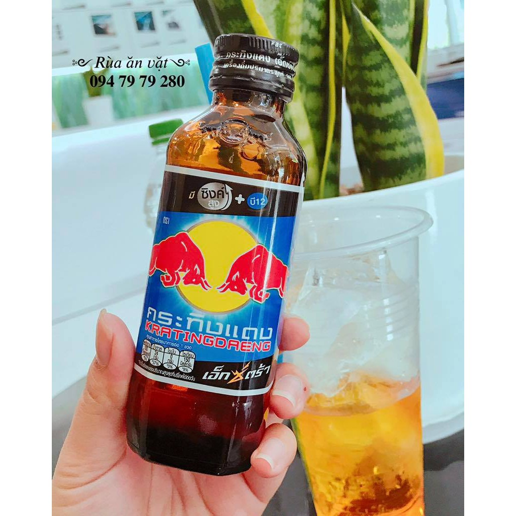 NƯỚC TĂNG LỰC REDBULL THÁI LAN - chai thủy tinh