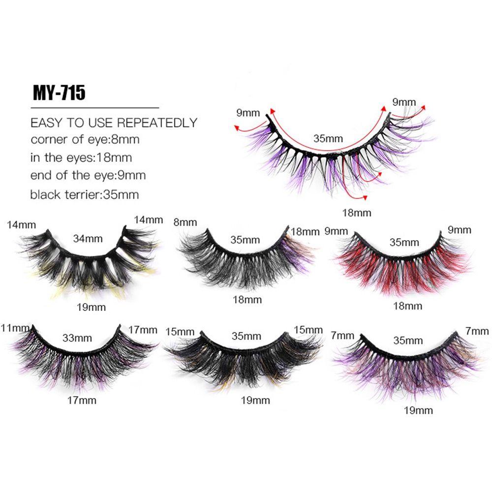 Set 7 Cặp Lông Mi Giả Dành Cho Nữ