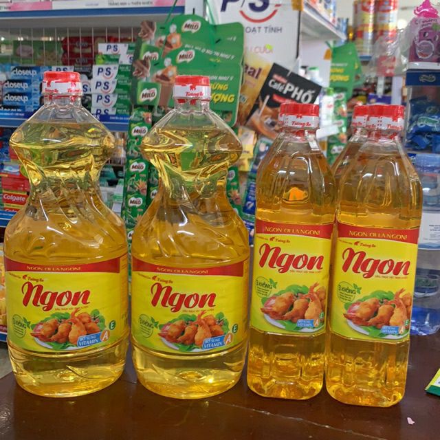 Dầu ăn ngon tường an 800ml.1.8lit