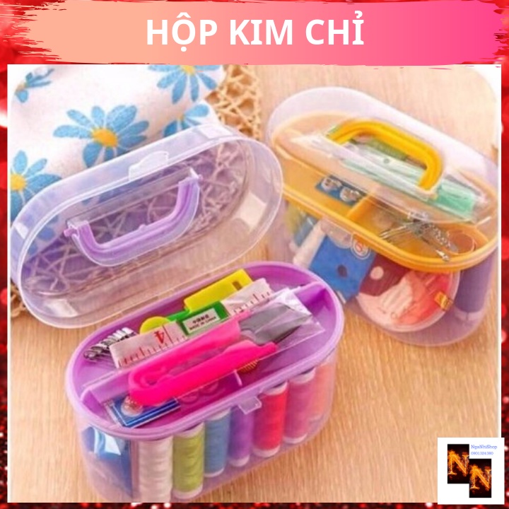 Hộp Kim Chỉ Đa Năng May Vá Quần Áo Một Cách Tiện Lợi