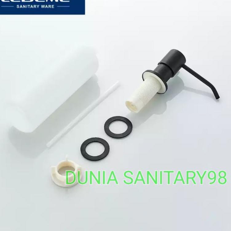 Bình Đựng Xà Phòng Rửa Chén Bằng Thép Không Gỉ Đen | BigBuy360 - bigbuy360.vn