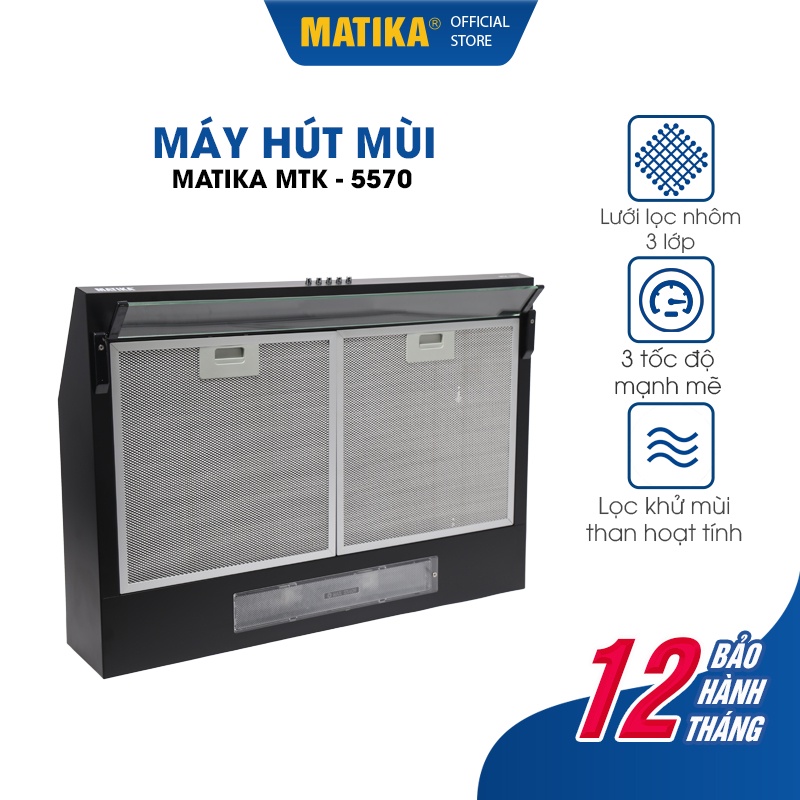 Máy Hút Mùi Nhà Bếp Âm Tủ MATIKA MTK-5570