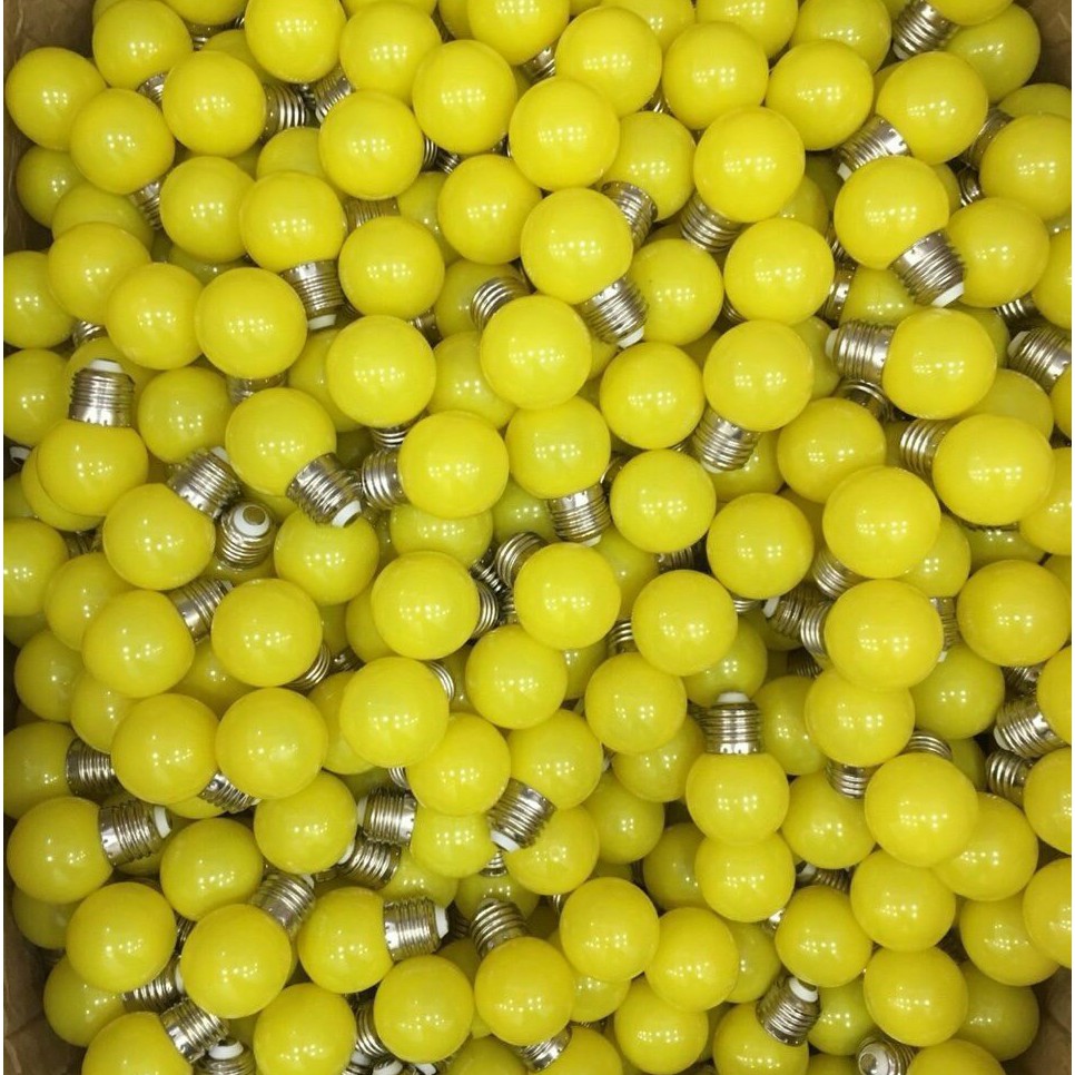 Bóng Chanh 1W Đủ Màu Giá Rẻ, Đèn Trang Trí Quán Cà Phê/Trà Chanh/Sân Vườn | BigBuy360 - bigbuy360.vn