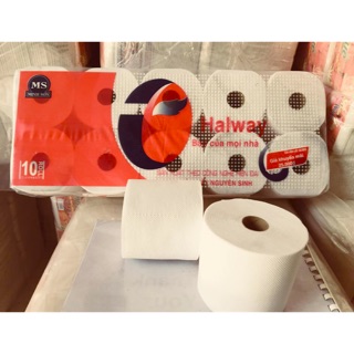 Giấy vệ sinh Halway ( 10 cuộn x 2 lớp)