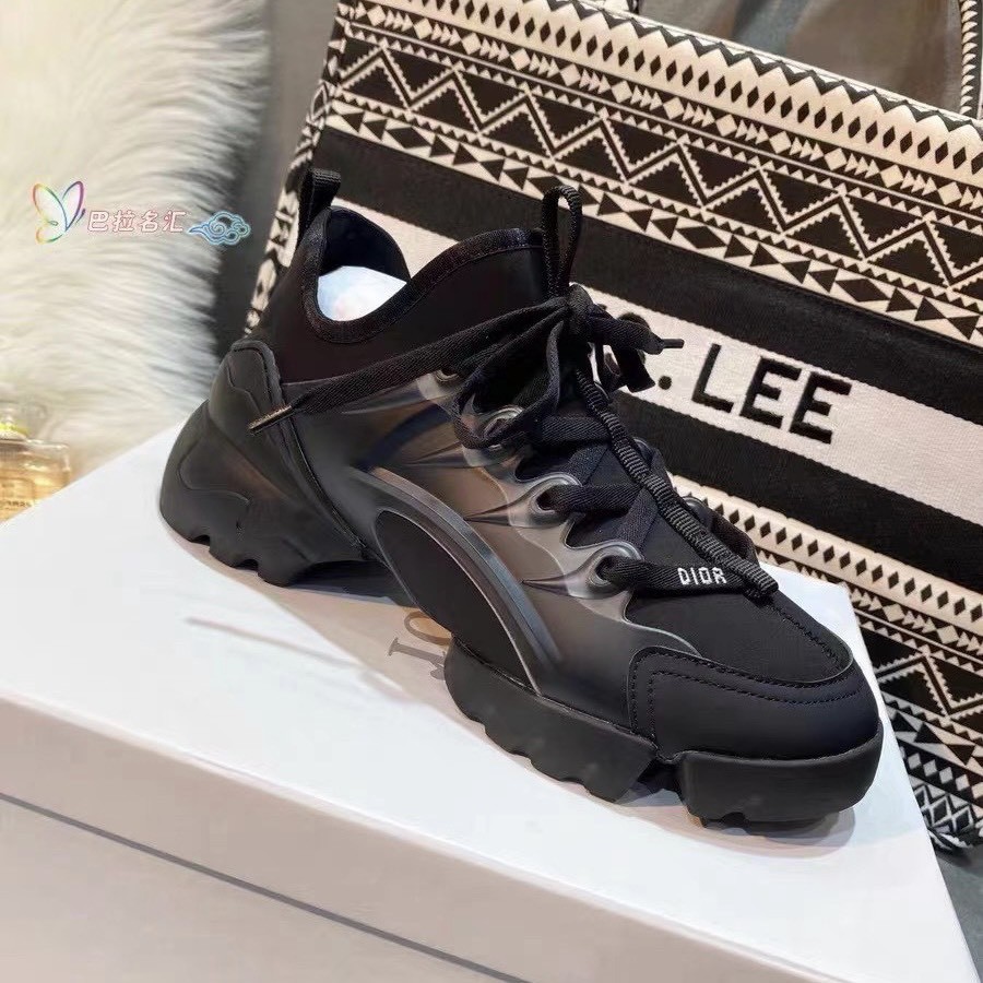 Giày Nữ Sneaker Độn Chân Dior Super Ôm Khít Êm Chân Cực Đẹp