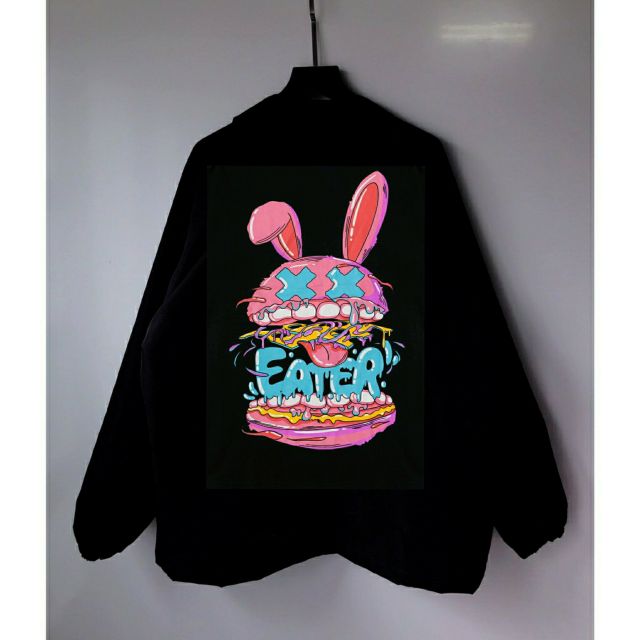Áo Khoác Dù Rabbit Eater Jacket Unisex Form Rộng Nam Nữ Cổ Bẻ Dù 2 lớp CorgiZ | BigBuy360 - bigbuy360.vn