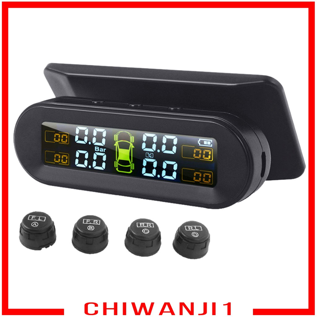 Bộ Thiết Bị Cảm Biến Áp Suất Lốp Xe Hơi Chiwanji1