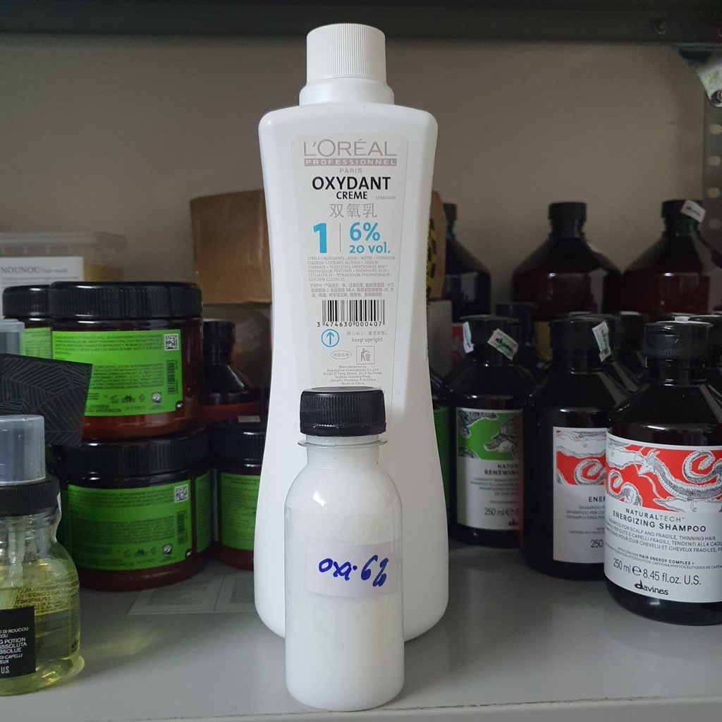 Oxy Loreal Trợ Nhuộm, Tẩy Mở Biểu Bì Tóc Oxydant Creme 100ml