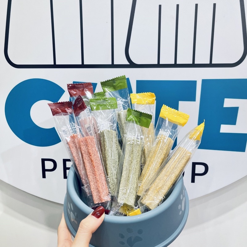1 Que Gum Chăm Sóc Răng Cho Chó Bowwow Soft Dental