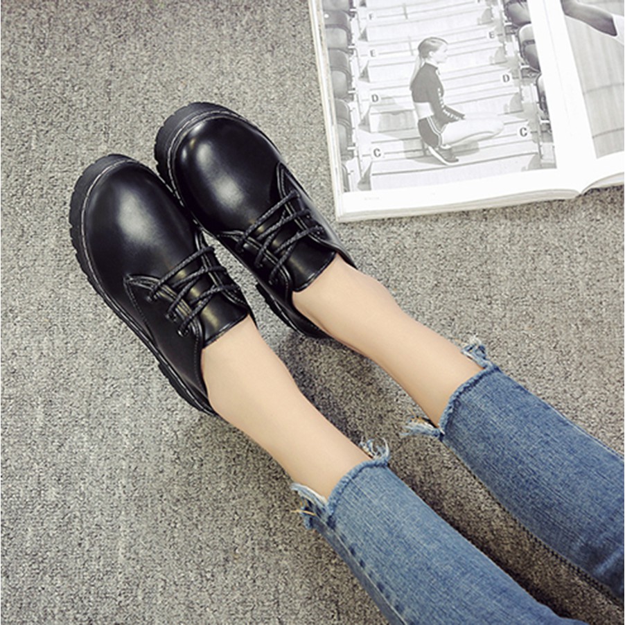 Boot Dr oxford dáng cổ điển Siêu Hot