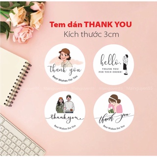 Combo 8 tờ tem thank you