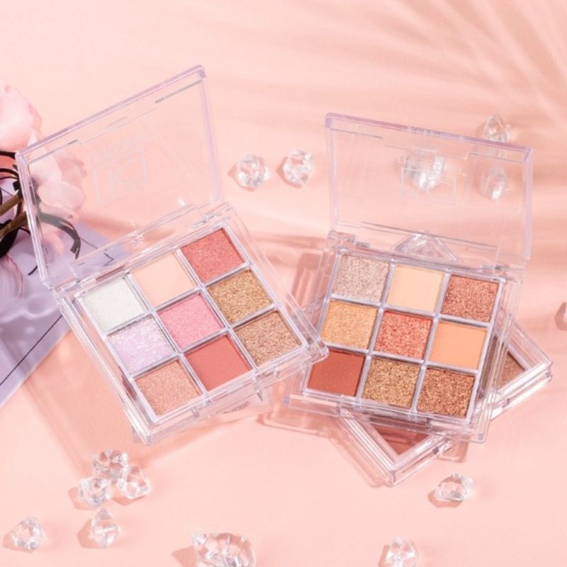 Bảng phấn mắt nội địa trung 9 ô vuông IC EECK STYLENANDA