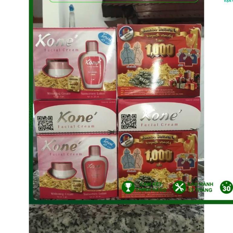 Kem Kone Thái Lan nhiều hột liti tem đen hàng chính hãng | BigBuy360 - bigbuy360.vn