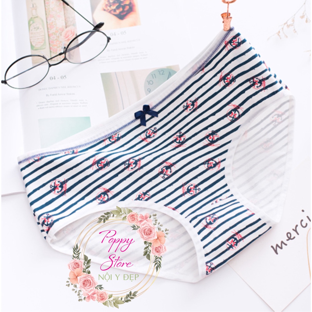Quần lót nữ ⚠️Mã AT49 / CHE TÊN SẢN PHẨM ⚠️ Combo 5 Quần lót mềm mịn chất liệu cotton, thấm hút, co giãn 4 chiều