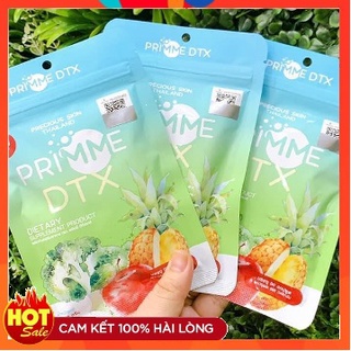 Viên uống khử mỡ giảm cân rau xanh Detox Primme - 60 viên ( Hàng chính hãng 100% )