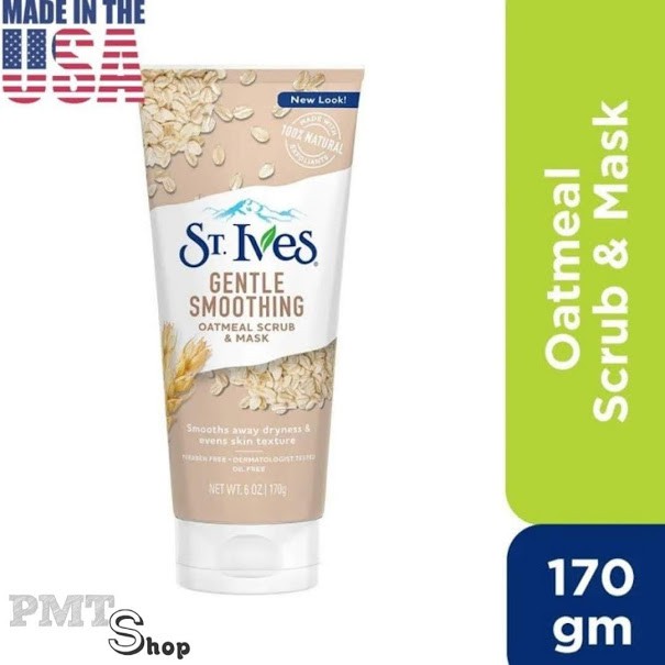 [USA] Sữa rửa mặt St.Ives 170g Trà xanh | Mơ | Lúa mạch | Cam chanh | Bơ Mật Ong | Cà phê &amp; Dừa sạch mụn - Mỹ