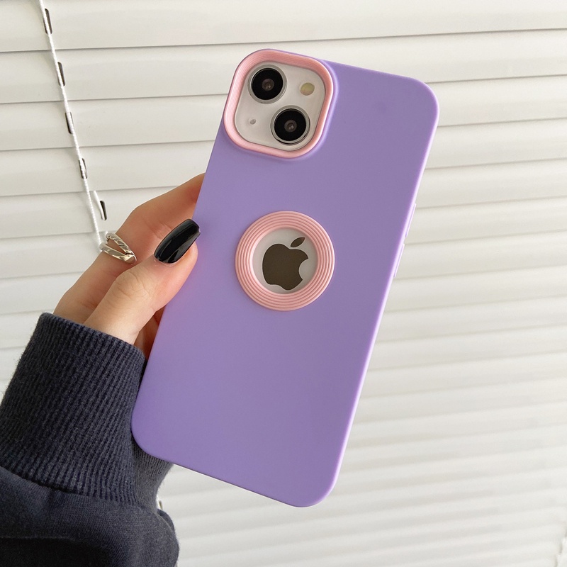 Ốp Điện Thoại Màu Tương Phản Cho iPhone 12 12Pro 12 Pro Max 13 13Pro 13Pro Max