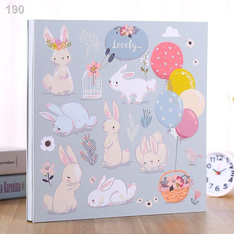 Sách kỷ niệm sự phát triển của trẻ em cuốn ghi chép tự làm album ảnh phim dính dung lượng lớn