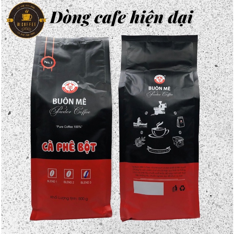 Cà phê pha phin gu HIỆN ĐẠI đậm vừa kết hợp giữa Moka và cam quít, vị đắng vừa, hơi béo nhẹ, hậu vị nhẹ nhàng Bi Coffee