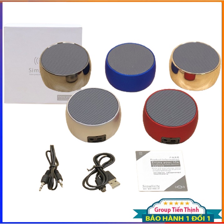 Loa Cầm Tay Mini BS 01 Âm Thanh Cực Hay, Kết Nối Bluetooth