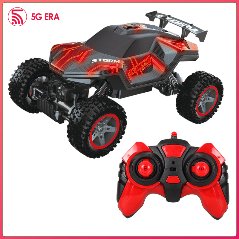 Mô Hình Xe Điều Khiển Từ Xa 4x4 Rc Rock Crawler 2.4g 5 Chế Độ Tỉ Lệ 1 / 16