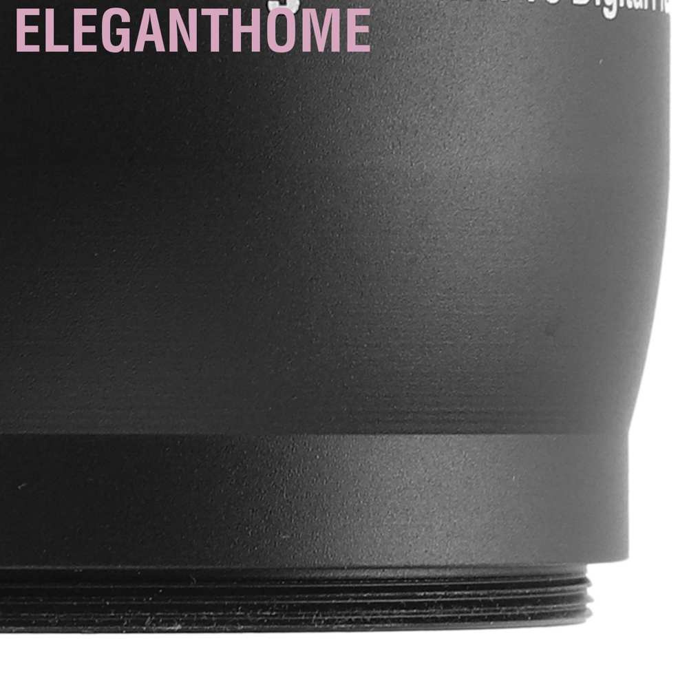 Eleganthome Universal 58mm 2X Telephoto Lens Teleconverter for Canon Nikon Sony Pentax Etc