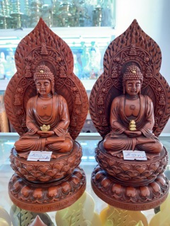 Tượng phật thích ca - di đà - dược sư cao 18cm