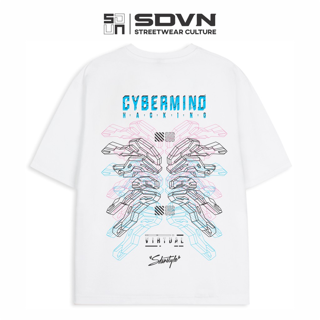 Áo Thun Unisex Nam Nữ SDVN Cybermind