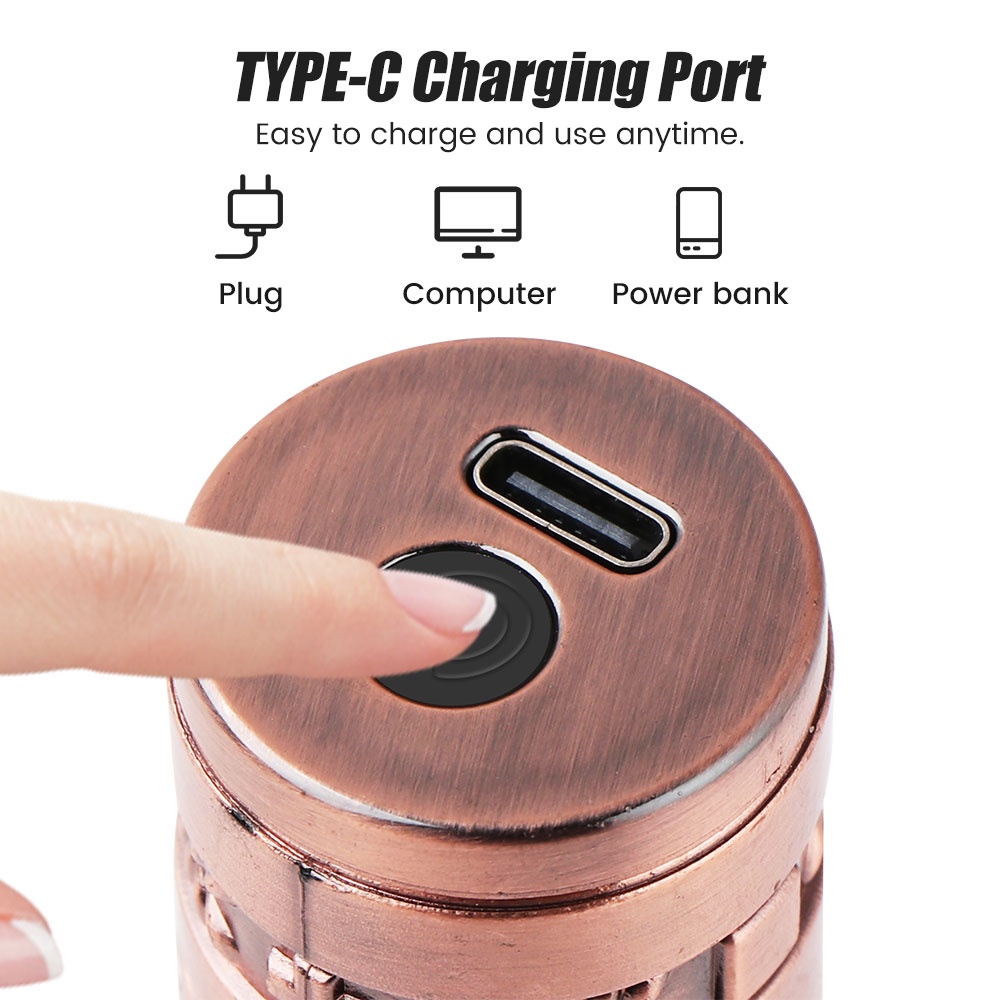 Máy Cạo Râu Mini Không Lõi Sạc USB Tiện Dụng Cho Nam Nữ