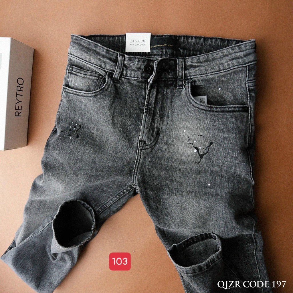 Quần jean nam - quần bò nam co dãn ôm form tôn dáng chuẩn, quần jean thời trang cao cấp nam Muradfashion mẫu NT20 | WebRaoVat - webraovat.net.vn