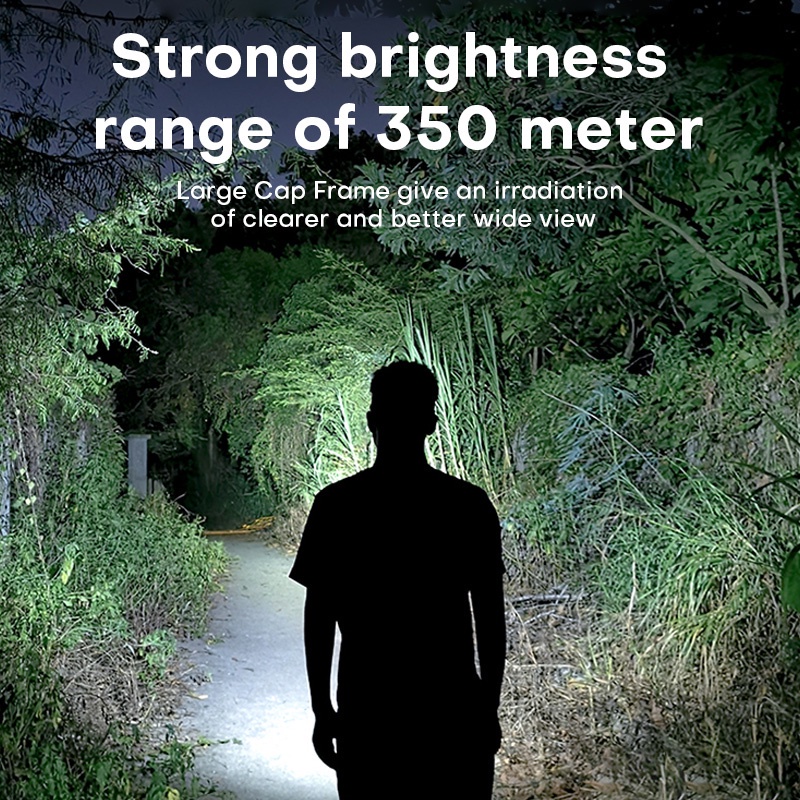 Đèn pin đeo đầu SUPERFIRE HL52 siêu sáng tiện lợi