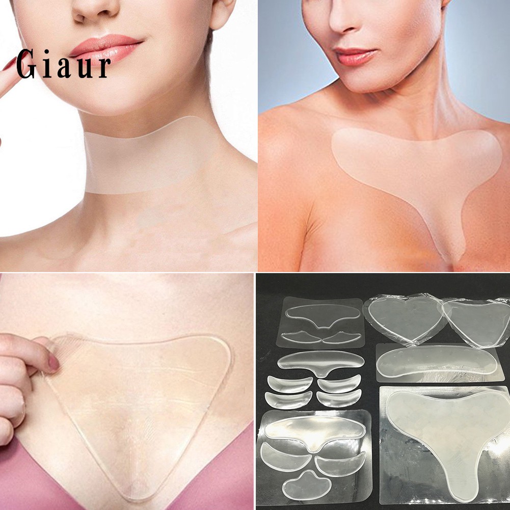 GIAUR  Reusable Medical Silicone Anti-Aging Wrinkle Prevent Forehead Face Pad Skin Care