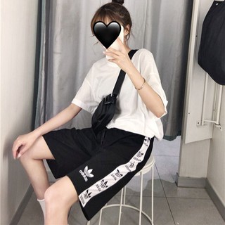 Quần Short Thêu Logo Adidas Chính Hãng
