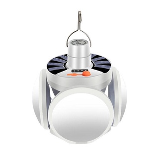 ♟Đa chức năng ĐÈN LED năng lượng mặt trời Gấp Đèn siêu sáng khẩn cấp Lều đèn chiếu sáng cắm trại đêm đèn☼