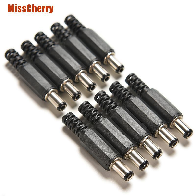 Bộ Nguồn Dc 10 Đầu Kết Nối 2.1mm / 5.5mm Mới