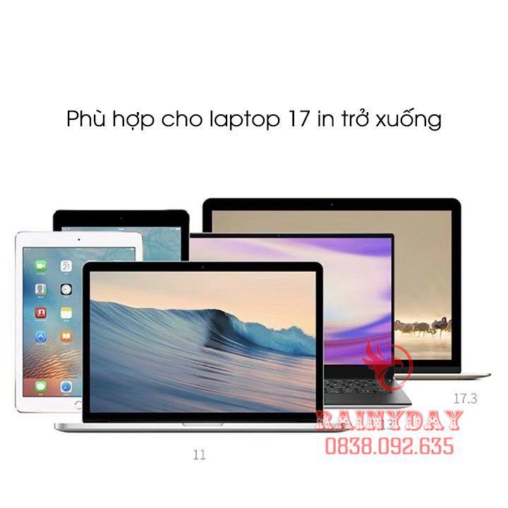 Giá đỡ đế kê laptop stand macbook máy tính bảng xách tay notebook để bàn gấp gọn nâng cao tản nhiệt