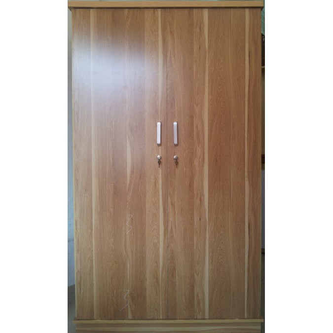 TỦ QUẦN ÁO GỖ ÉP MFC RỘNG 100CM MẦU VÂN SỒI
