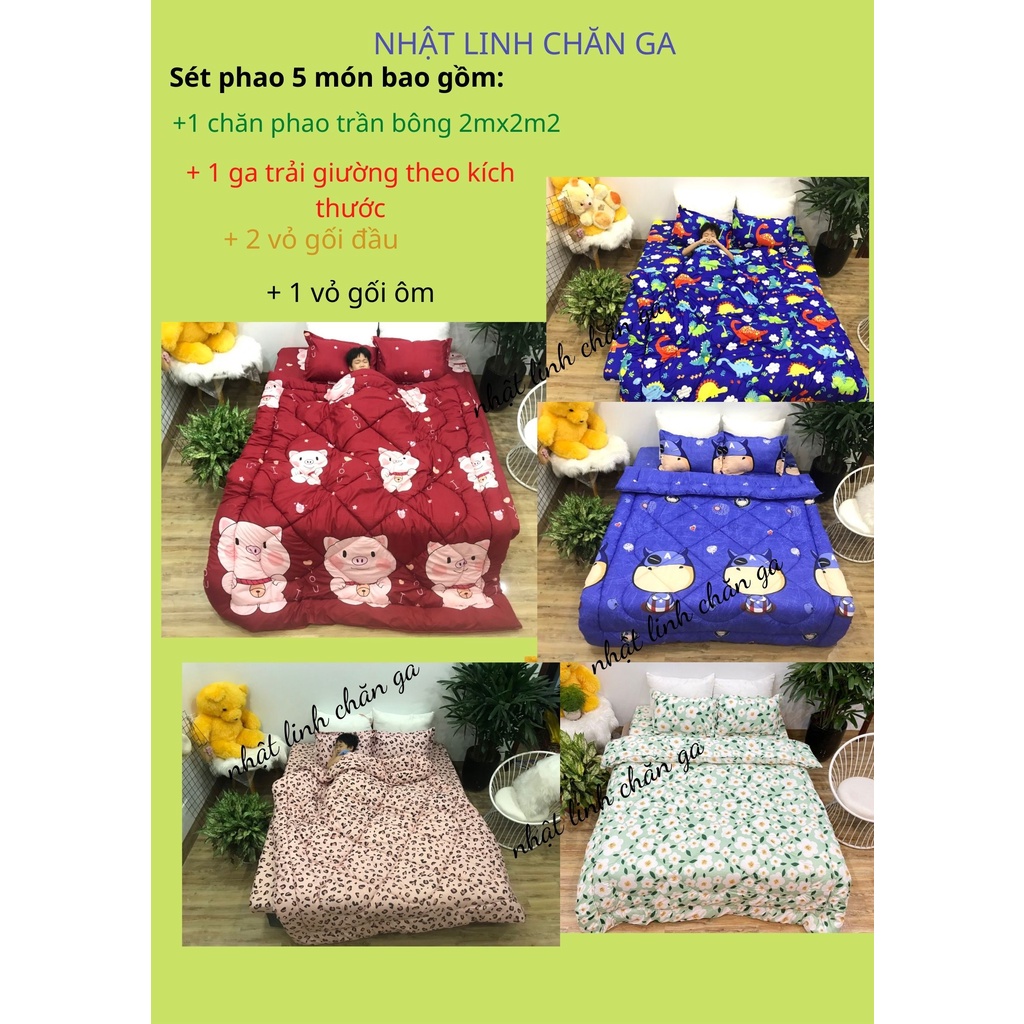 Chăn phao trần bông dày loại 1 bông hơi siêu nhẹ 1m8-2m cao cấp được chọn màu mẫu mới 2023